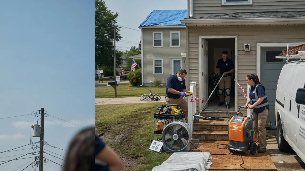Water Damage Repair in South Range, MI near me